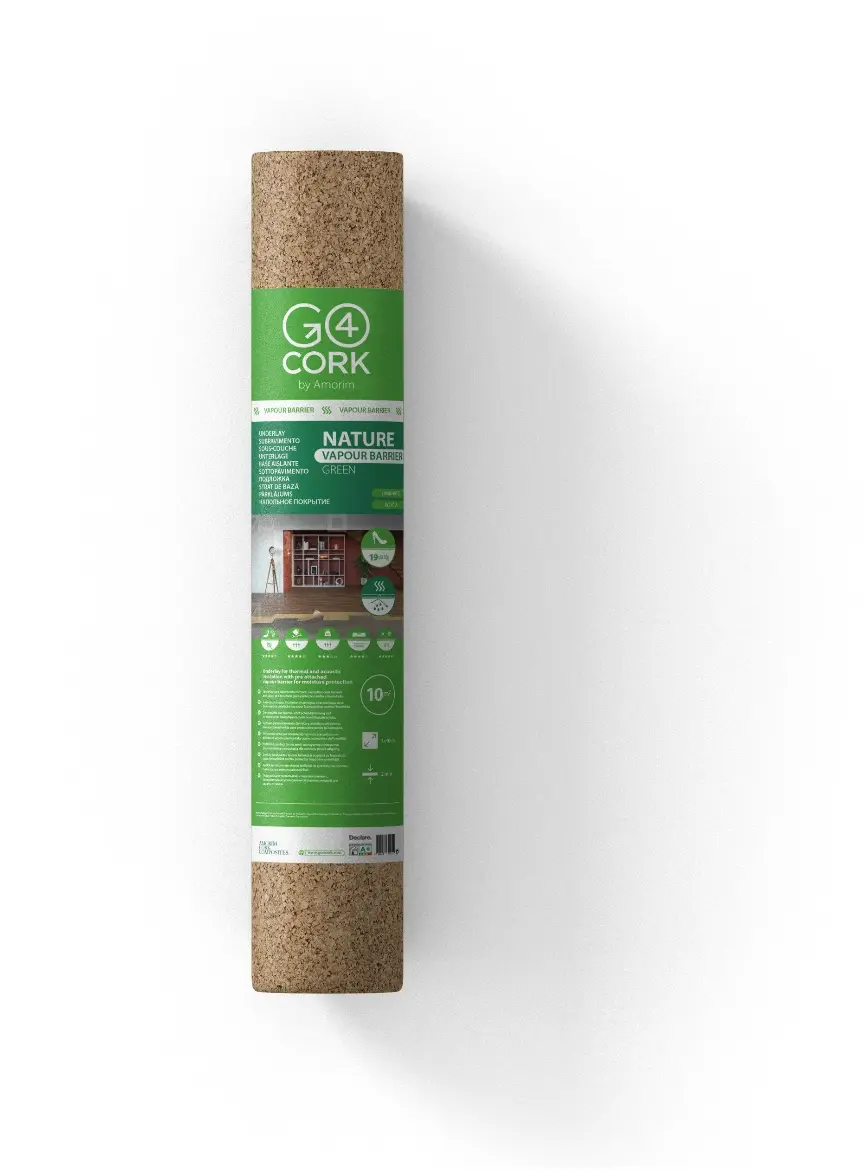 Пробковая подложка Go4Cork NATURE 10 кв.м