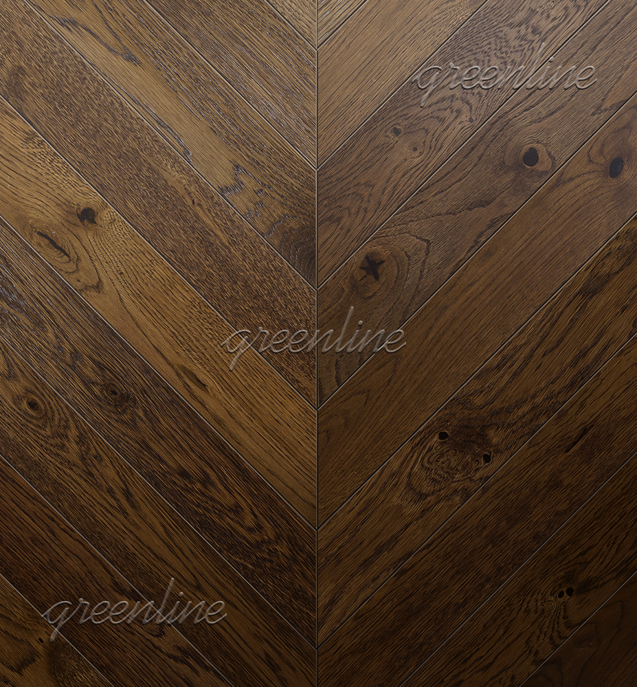 Инженерная доска Greenline MATT (французская ёлка) 406 Виамала