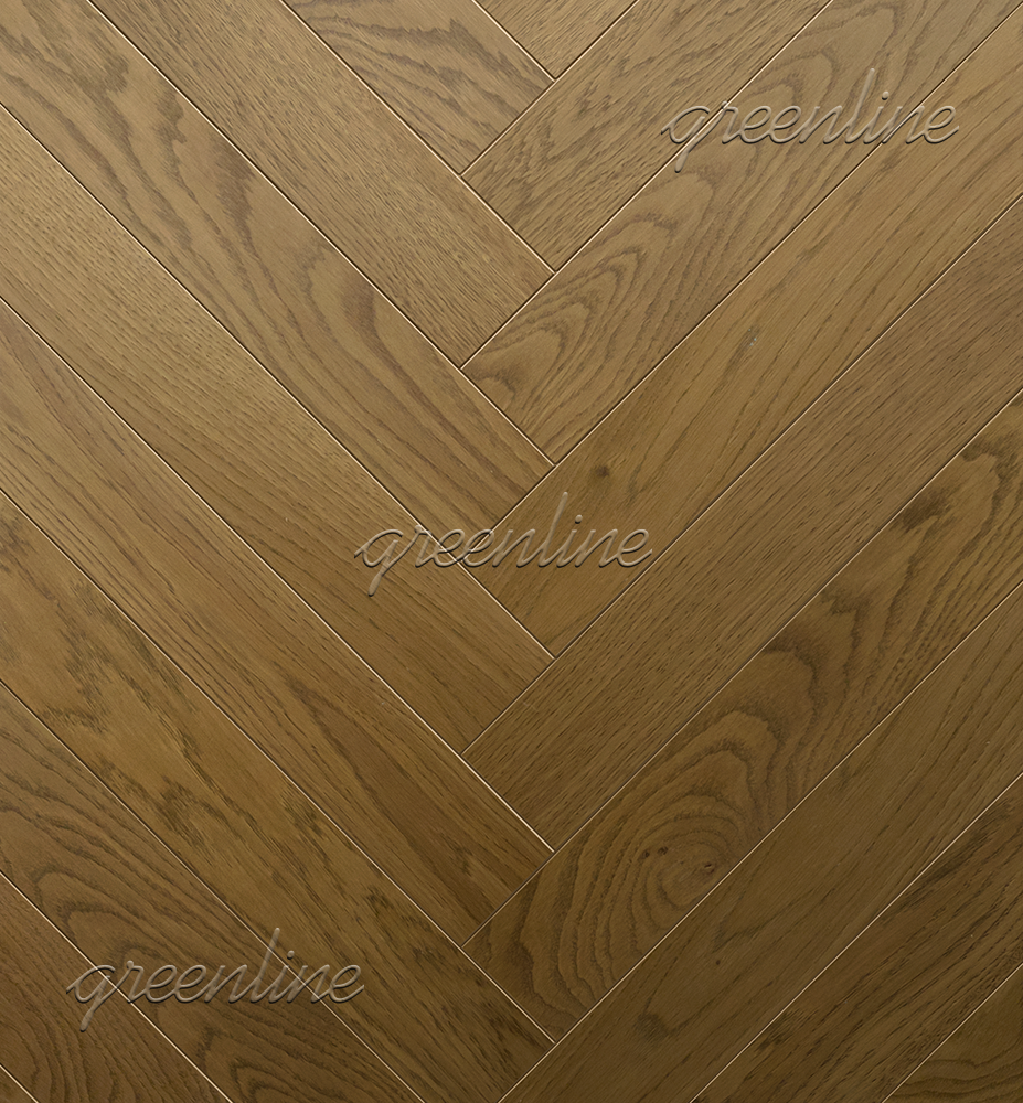 Инженерная доска Greenline NEXT (английская ёлка) 713 Дуб Глори