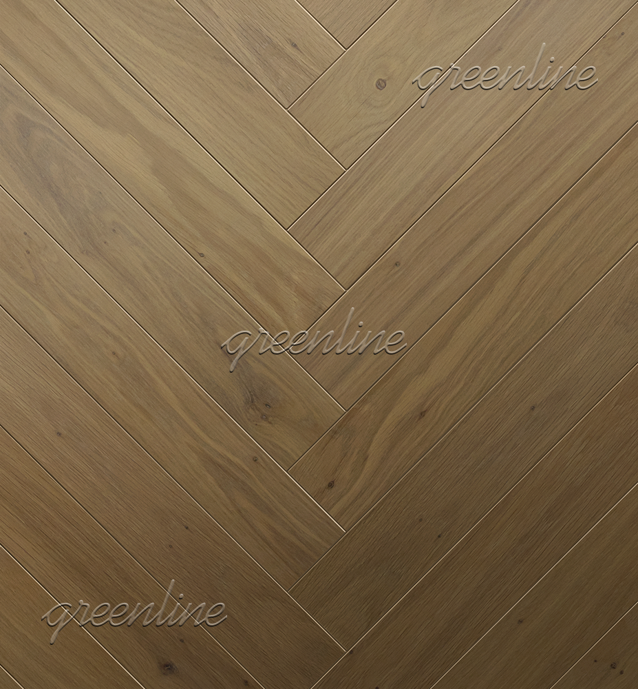 Инженерная доска Greenline NEXT (английская ёлка) 714 Дуб Дрим