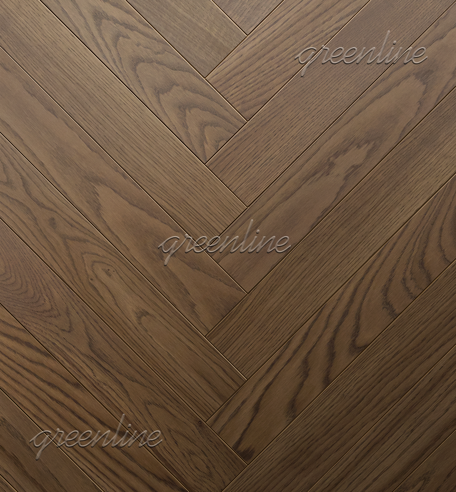 Инженерная доска Greenline NEXT (английская ёлка) 712 Дуб Хистори