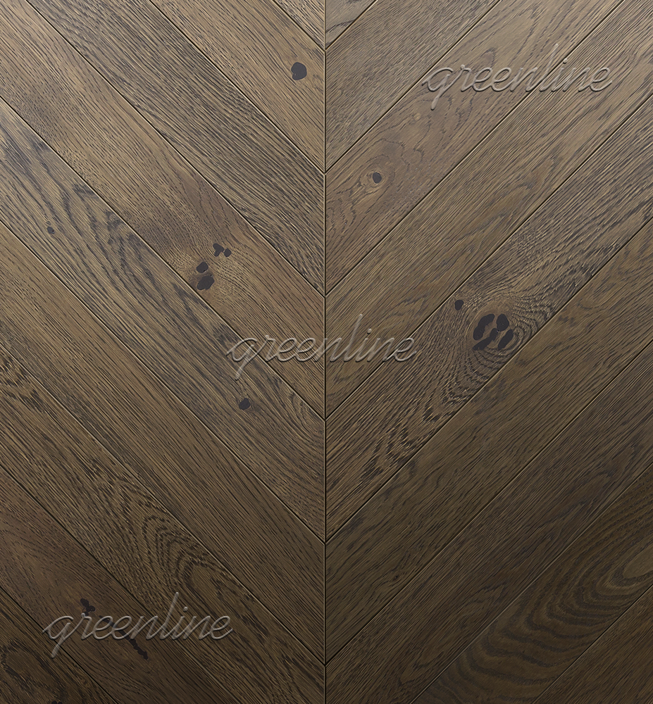 Инженерная доска Greenline MATT (французская ёлка) 411 Мичиган