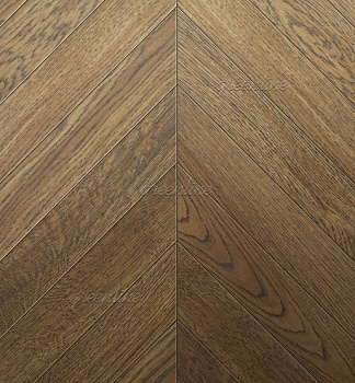 Инженерная доска Greenline ULTIMA (французская ёлка) 802 Дуб Атлантик