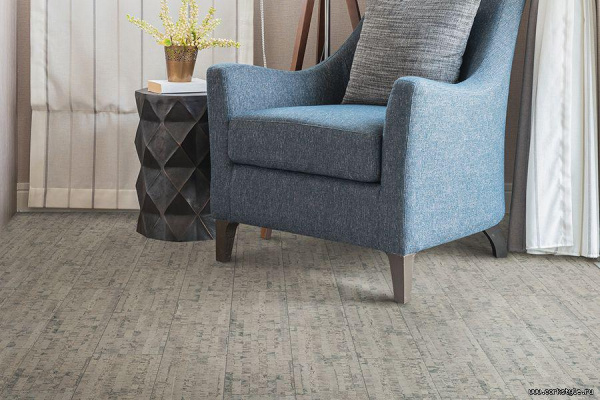 Пробковый пол CORKPRO (замок) Linea Smoke