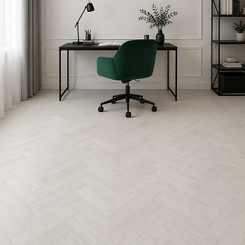 Кварцвиниловая плитка (Елочка) Alpine Floor Легкий паркет (Light Parquet) ECO 13-6 Дуб Зимний Лес