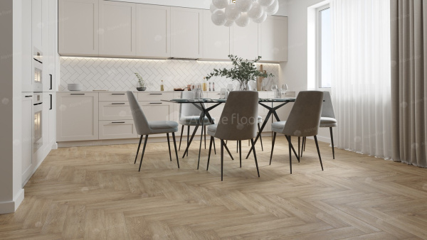 Клеевая кварцвиниловая плитка Alpine Floor Parquet LVT Дуб Ваниль Селект ECO16-3