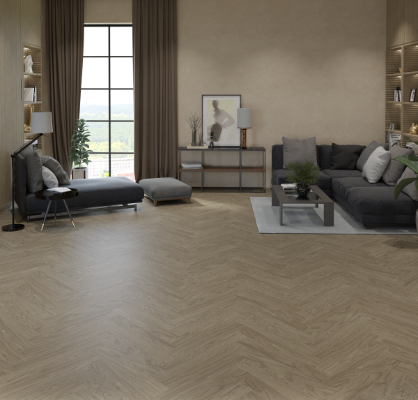 Паркетная доска ESTA Oak HB Nova Elite Sandstone 14503 (ёлочка)