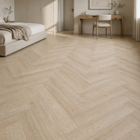 Кварцвиниловая плитка (Елочка) Alpine Floor Легкий паркет (Light Parquet) Дуб Медия ЕСО 13-20