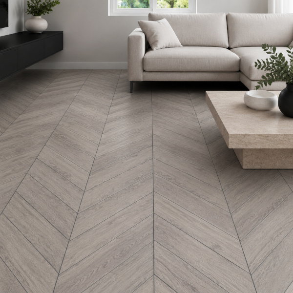 Клеевая LVT плитка Шеврон клеевой (Паркет) (Chevron Glue) AF2553PGCh