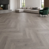 Кварцвиниловая плитка (Елочка) Alpine Floor Легкий паркет (Light Parquet) Дуб Мерга ЕСО 13-13