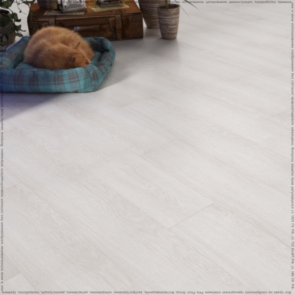 Клеевая кварцвиниловая плитка FineFloor Wood FF-1438 Дуб Гримстад