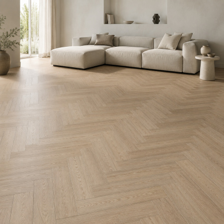 Кварцвиниловая плитка (Елочка) Alpine Floor Легкий паркет (Light Parquet) Дуб Батейн ЕСО 13-29