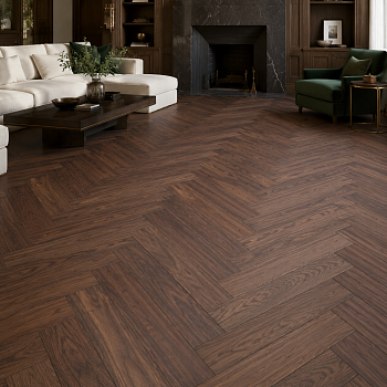Кварцвиниловая плитка елочкой Aquafloor Паркет плюс (Parquet Plus) AF6024PQN