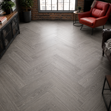 Кварцвиниловый ламинат Aquafloor Космос Паркет легкий (Space Parquet Light) AF4513PQL