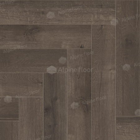 Клеевая кварцвиниловая плитка Alpine Floor Паркет LVT (Parquet LVT) Дуб Антарес ECO 16-19