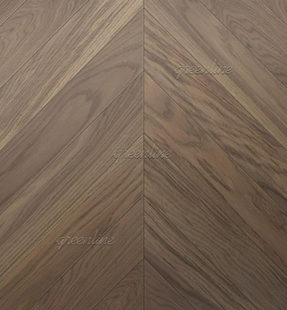 Инженерная доска Greenline АЛЬТ (французская ёлка) 830 Дуб Вортекс