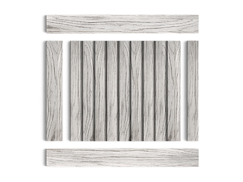 Декоративная панель HIWOOD LV124 GR24