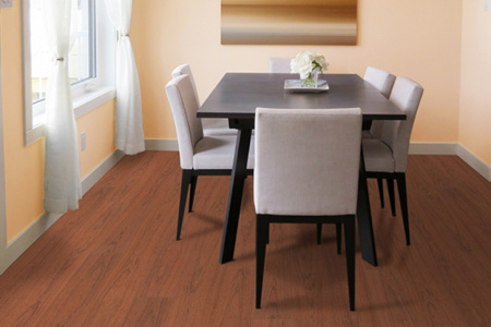 Шпонированная паркетная доска на НDF основе Auswood NATURAL Sukupira