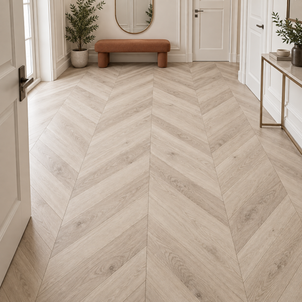Кварцвиниловая плитка Alpine Floor Альпийский шеврон (Chevron Alpine) ECO 18-1 Дуб Фантазия