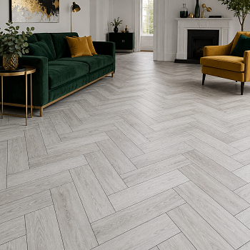 Кварцвиниловая плитка елочкой Aquafloor Паркет плюс (Parquet Plus) AF6011PQ