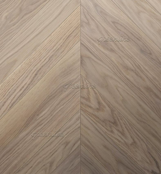 Инженерная доска Greenline ULTIMA (французская ёлка) 824 Дуб Гелиос