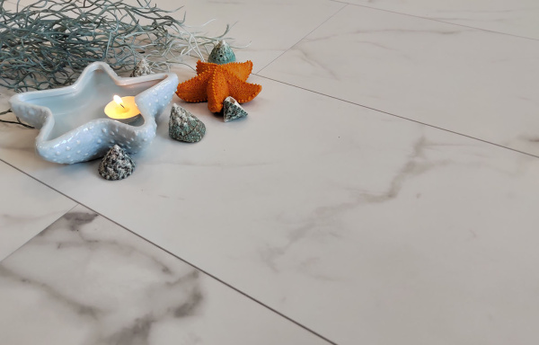 Ламинат MSPC Бело-серый мрамор 2820-4 MР