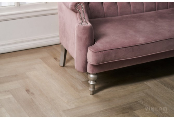 Кварцвиниловая плитка VINILAM PARQUET HERRINGBONE IS11188 Паркет Скандинавский