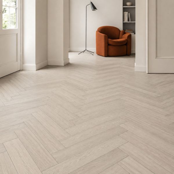 Кварцвиниловая плитка (Елочка) Alpine Floor Легкий паркет (Light Parquet) Дуб Алиот ЕСО 13-23