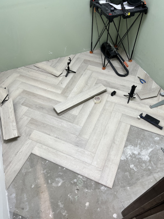 SPC ламинат My Step Aqua 4 Ёлка Thur (Тур) MSA 27