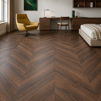 Клеевая LVT плитка Шеврон клеевой (Паркет) (Chevron Glue) AF2560PGCh