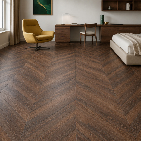 Клеевая LVT плитка Шеврон клеевой (Паркет) (Chevron Glue) AF2560PGCh