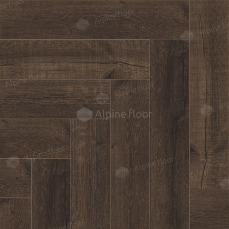 Клеевая кварцвиниловая плитка Alpine Floor Паркет LVT (Parquet LVT) Дуб Альферац ECO 16-22