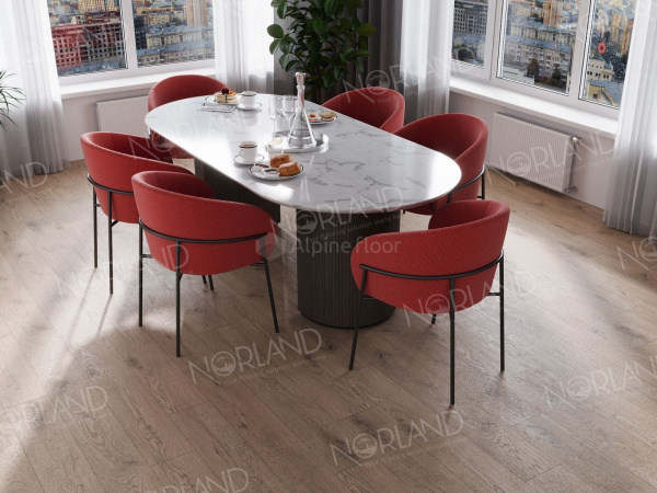 Клеевая кварцвиниловая плитка Alpine Floor Sigrid LVT Greze 1003-13