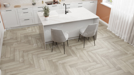 Кварцвиниловая плитка (Елочка) Alpine Floor PARQUET LIGHT ECO 13-1 Дуб Фантазия