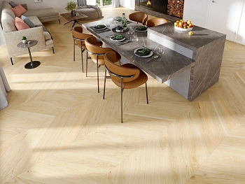 Паркетная доска ESTA Oak Chevron AB Pure Line 15023