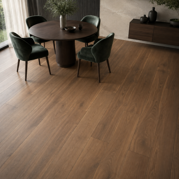 Клеевая LVT плитка Aquafloor Космический Орех ИксЭль клеевой (Space Nuts XL Glue) AF4073NXL Glue