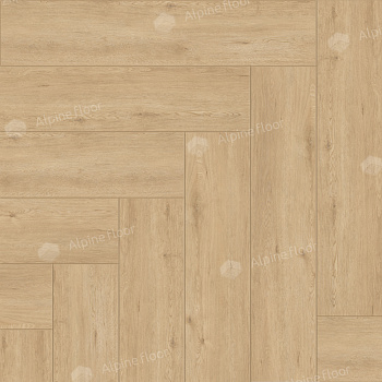 Кварцвиниловая плитка (Елочка) Alpine Floor PARQUET LIGHT Дуб Лесат ЕСО 13-26