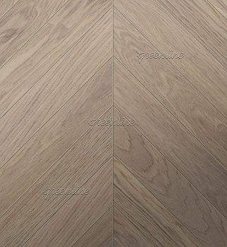 Инженерная доска Greenline АЛЬТ (французская ёлка) 827 Дуб Атом