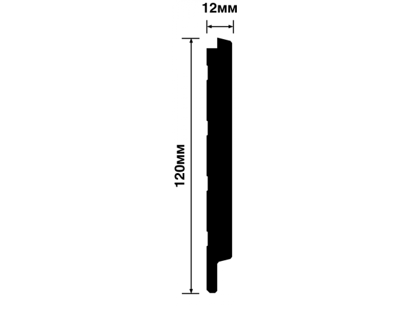 Декоративная панель HIWOOD LV127 BR396