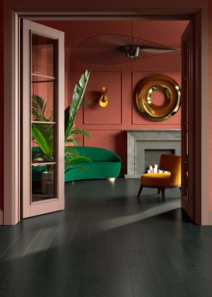 Паркетная доска ESTA Ash Elegant Onyx 21078