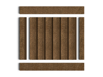 Декоративная панель HIWOOD LV125 G387