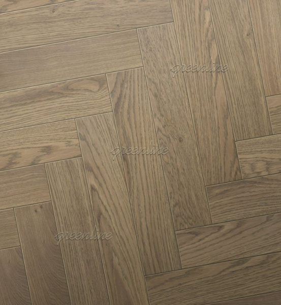 Инженерная доска Greenline EXTRA (английская ёлка) 720 Дуб Квин