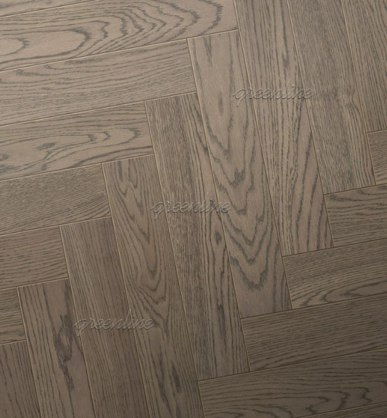 Инженерная доска Greenline ULTIMA (английская ёлка) 806 Дуб Фридом