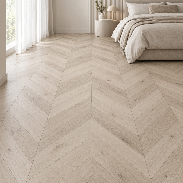 Кварцвиниловая плитка Alpine Floor Альпийский шеврон (Chevron Alpine) ECO 18-1 Дуб Фантазия