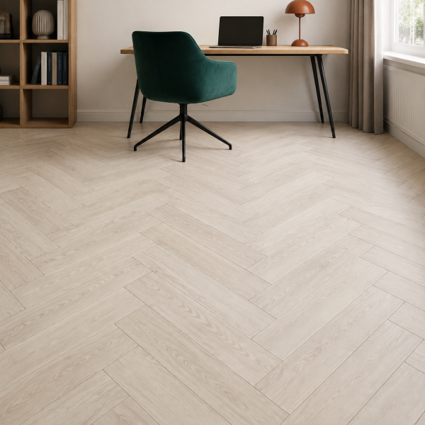 Кварцвиниловая плитка елочкой Aquafloor Паркет плюс (Parquet Plus) AF6026PQ+