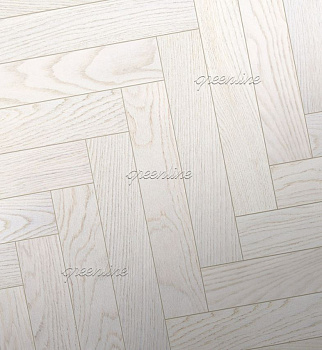 Инженерная доска Greenline ULTIMA (английская ёлка) 814 Дуб Люмин