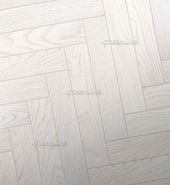 Инженерная доска Greenline ULTIMA (английская ёлка) 814 Дуб Люмин