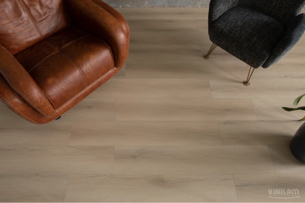 Кварцвиниловая плитка VINILAM Cork Дуб Намюр 10120V