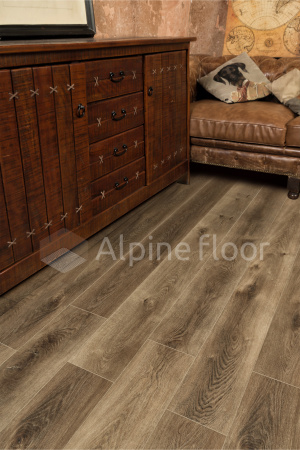 Кварцвиниловая плитка Alpine Floor PREMIUM XL ECO 7-9 Дуб Коричневый