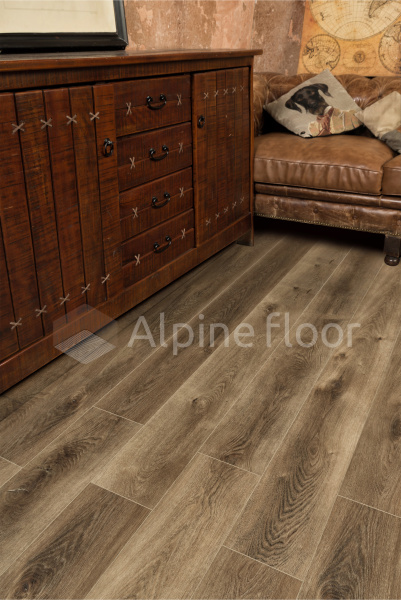 Кварцвиниловая плитка Alpine Floor PREMIUM XL ECO 7-9 Дуб Коричневый